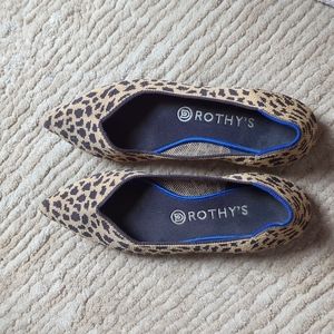 Rothy's The Point in Cheetah